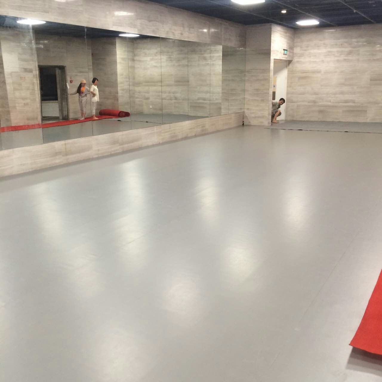舞蹈地膠--河南鄭州丹尼斯大衛城成功案例
